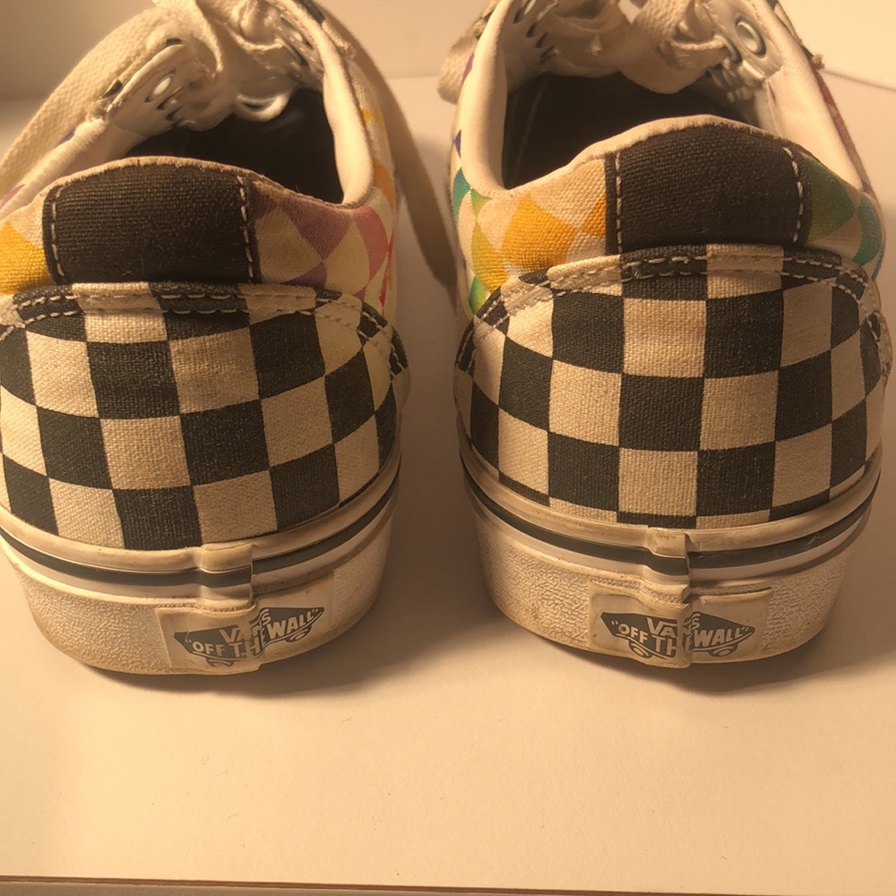 Women’s rare Vans Y2k lace up canvas shoes - Picture 7 of 11